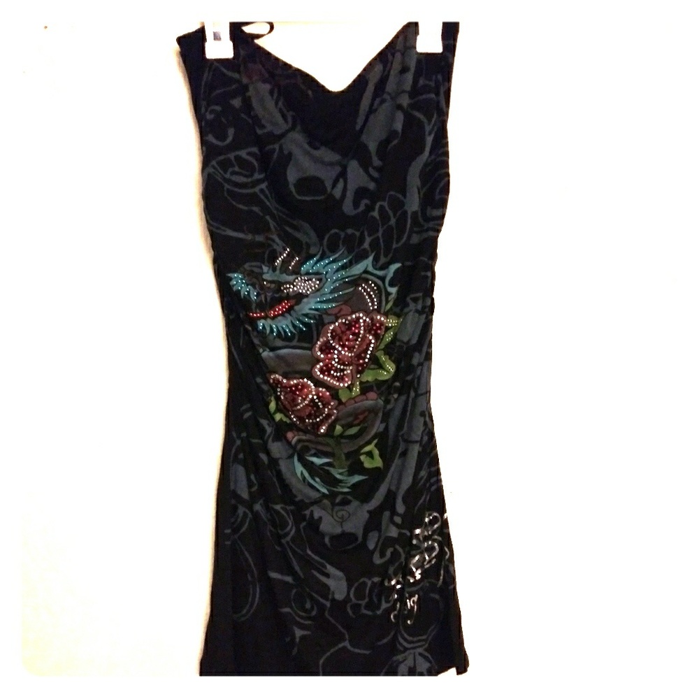 Strapless dress